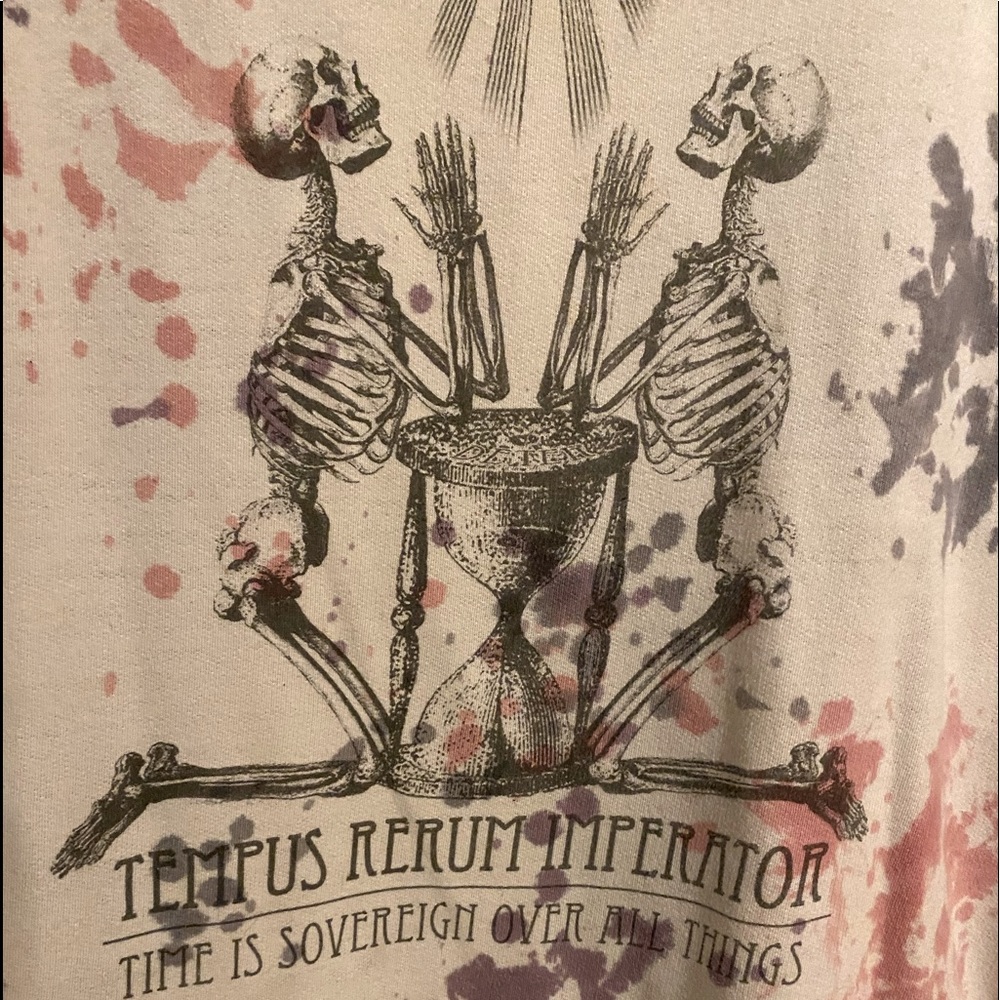 Skeleton Color Splat Sweater - Picture 2 of 7